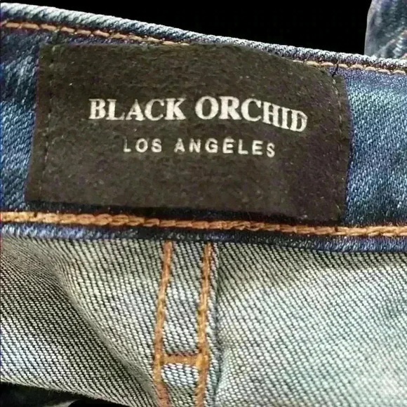 Black Orchid Los Ángeles Denim Overalls Size 28 - Picture 10 of 15